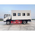 Howo awd camión de taller móvil de construcción de campo fuera de carretera